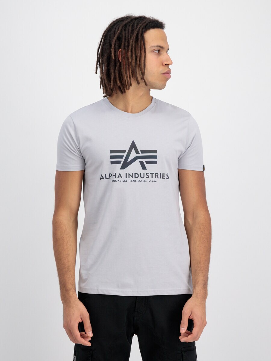 

Классическая футболка ALPHA INDUSTRIES Shirt, серый