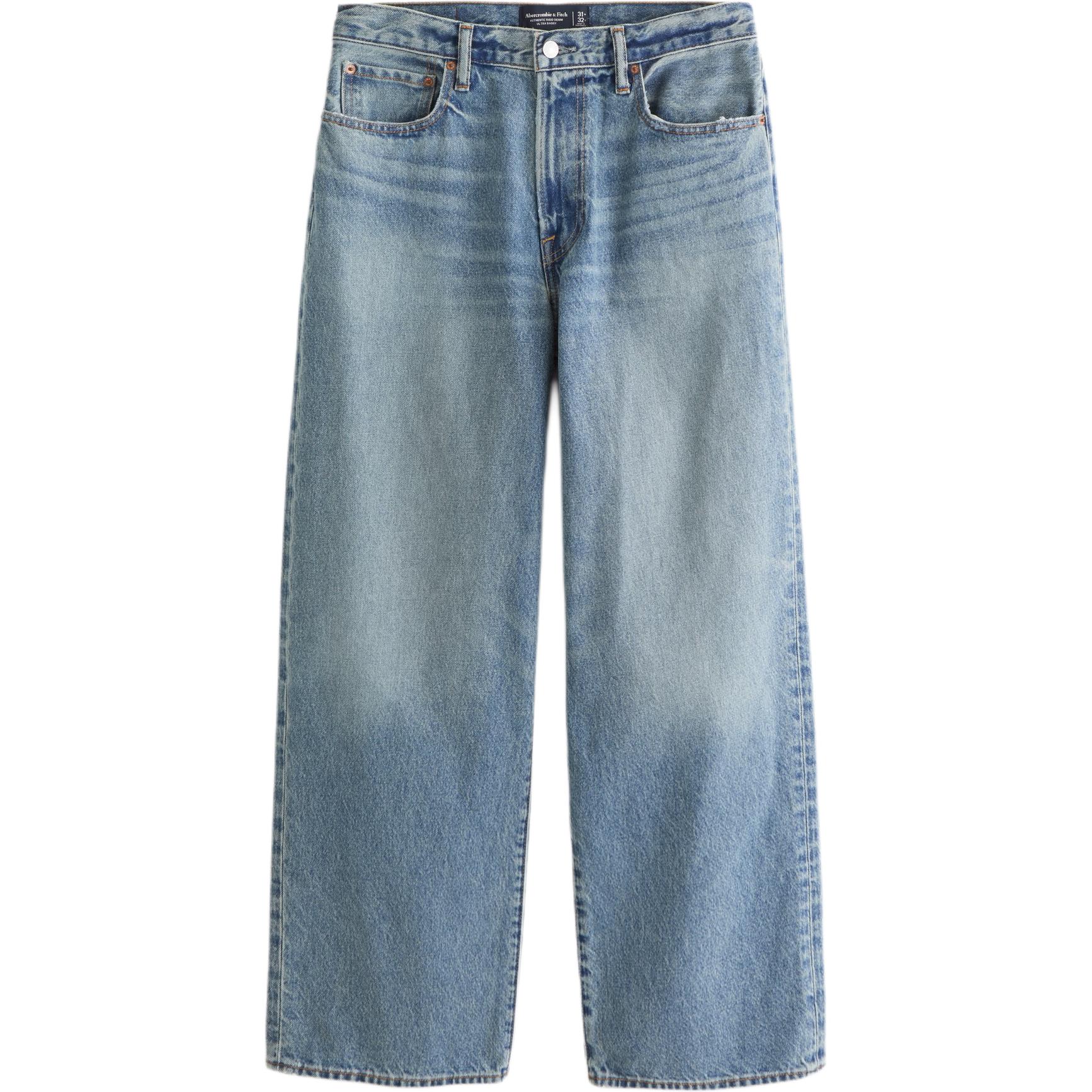 

Abercrombie＆Fitch Джинсы мужские синие