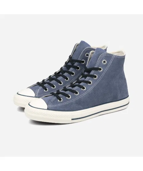 Унисекс высокие кеды из замши CONVERSE ALL STAR SK HI тёмно-синие