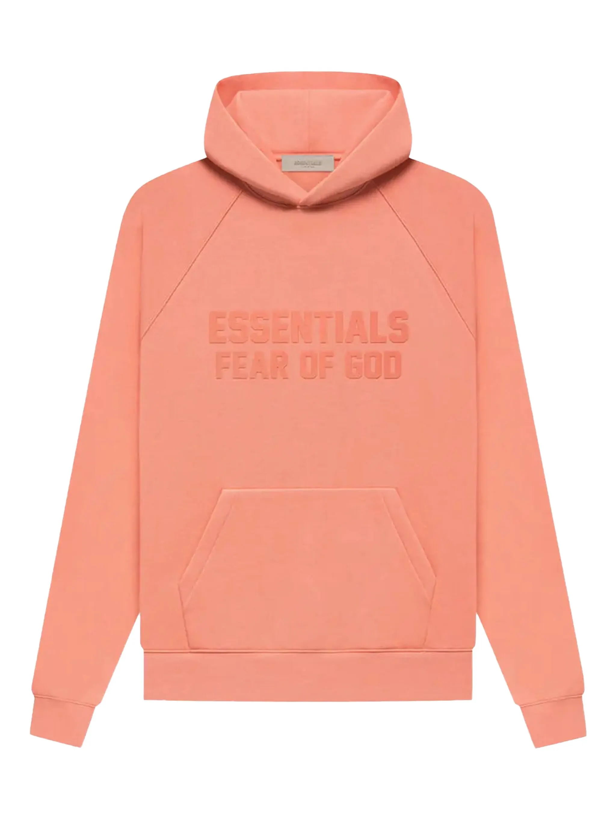 

Худи с тиснением Fear Of God Essentials, розовый
