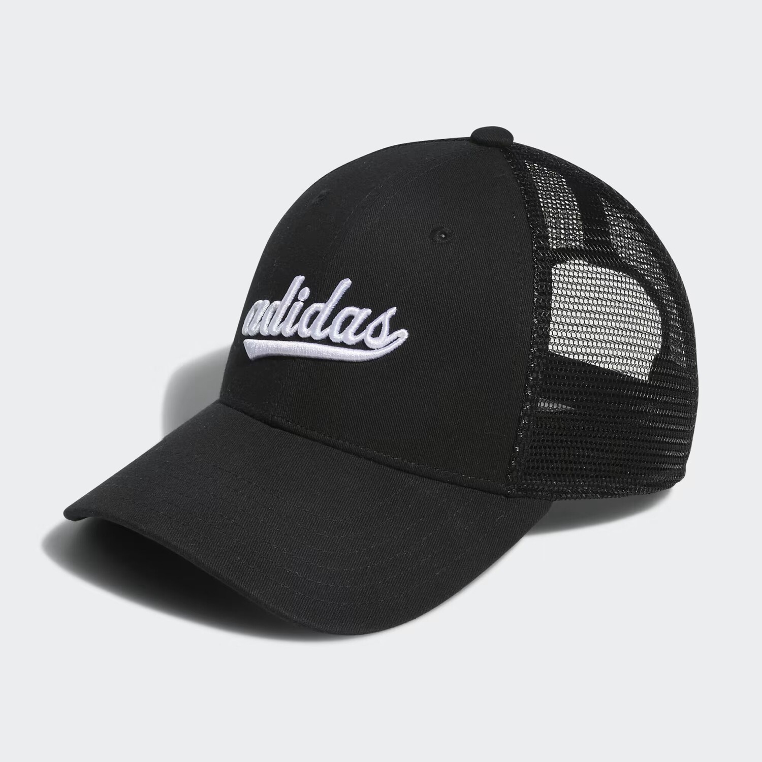 

Сетчатая шляпа дальнобойщика Adidas, цвет Black/White