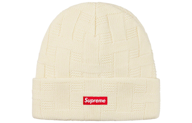 

Supreme Шапка с узором плетения корзины