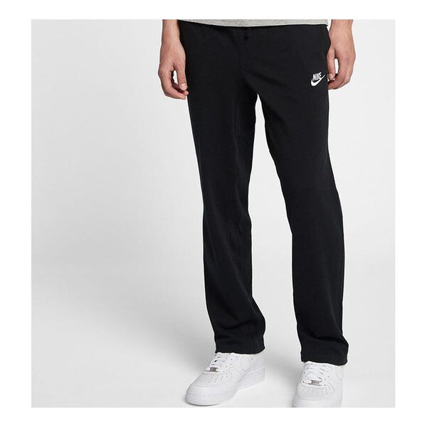 

Брюки sportswear breathable knit sports long pants black Nike, черный