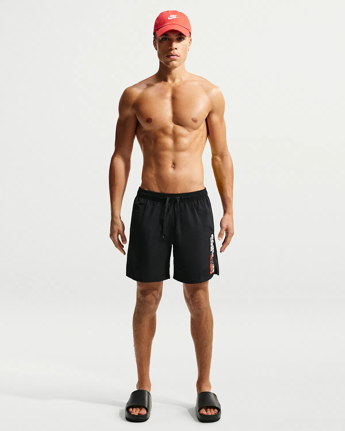 Мужские плавки Nike Swim Breaker 7" с полной подкладкой, Black