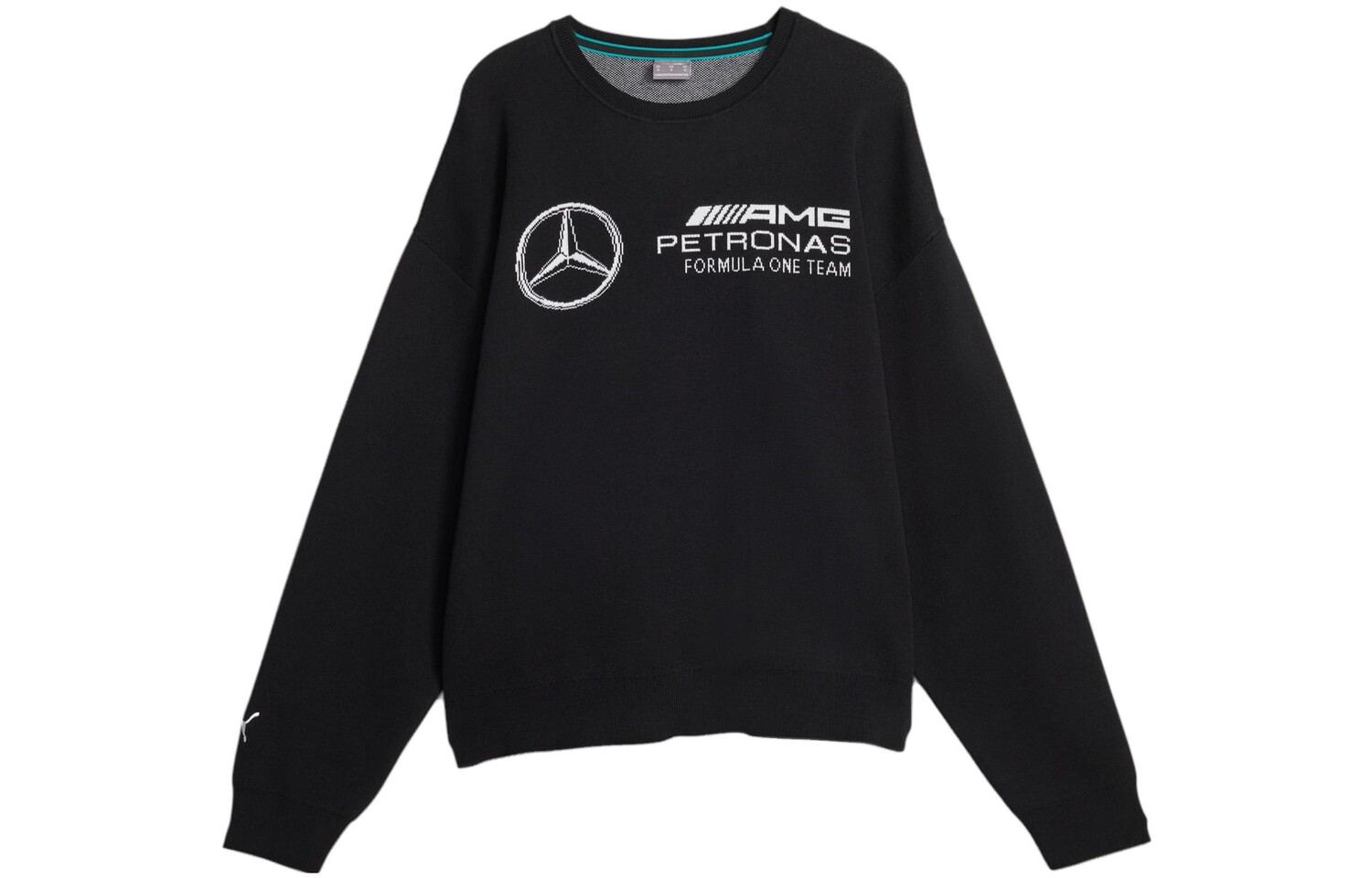 

Мужская толстовка Mercedes AMG Petronas F1, черная Puma, черный