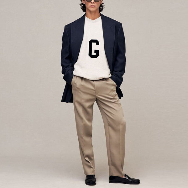 Толстовка g crewneck sweatshirt 'cream heather' Fear Of God, бежевый — фото 4
