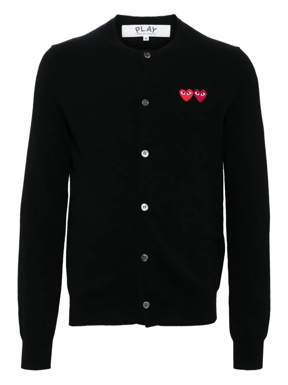 

Кардиган с логотипом Comme Des Garçons Play, черный