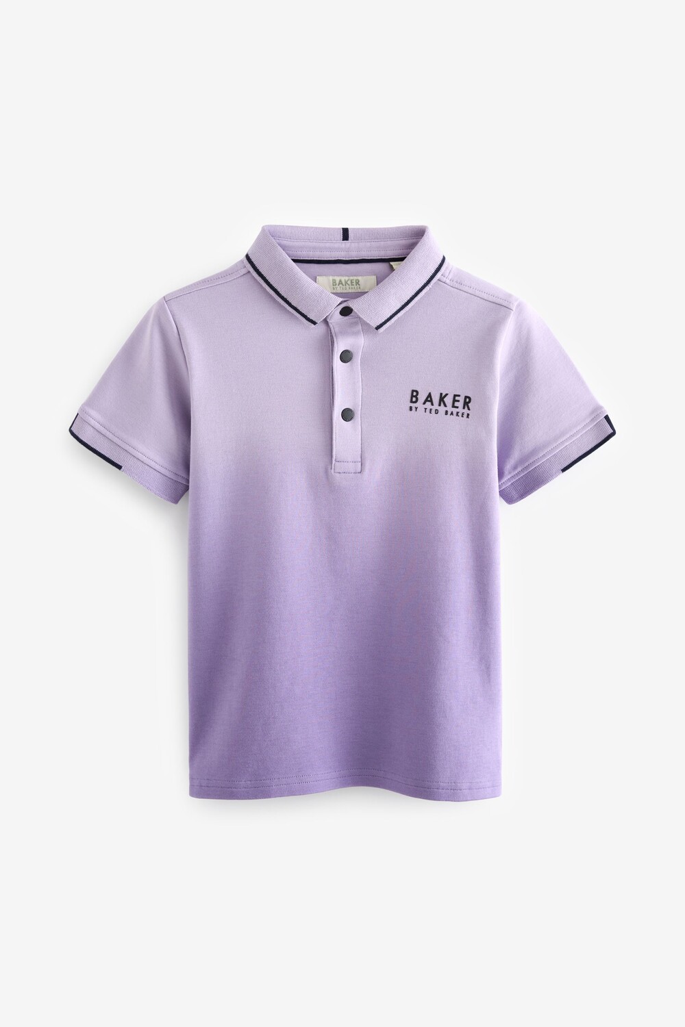 

Рубашка-Поло с эффектом омбре Baker By Ted Baker, фиолетовый