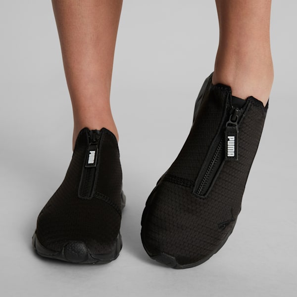 Женские кроссовки Weave Zip Puma, черный — фото 4
