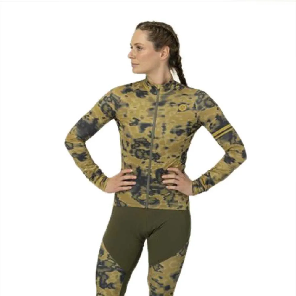 

Джерси с длинным рукавом AGU Blurry Photo Performance, зеленый