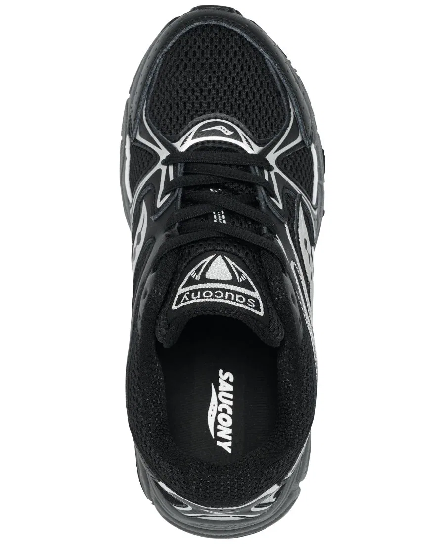 Детские кроссовки Big Kids Ride Millennium Casual от Finish Line Saucony, серебряный/черный — фото 4
