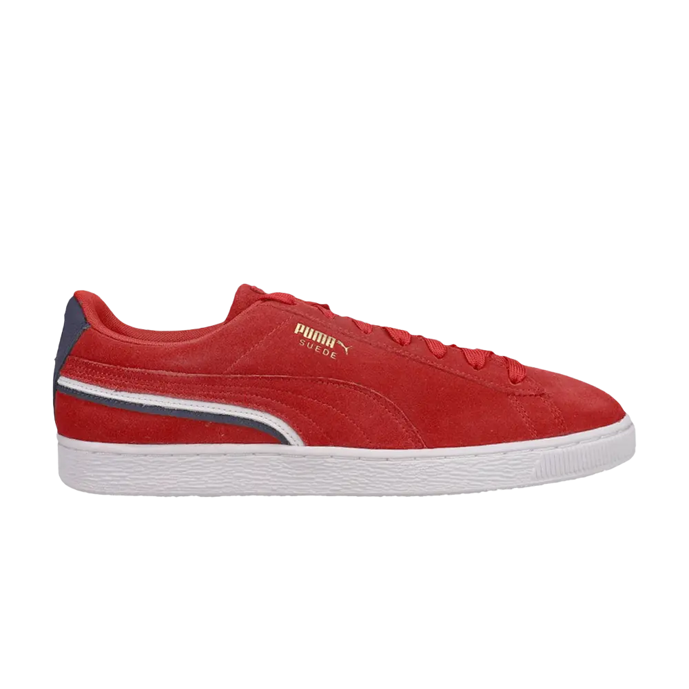 

Кроссовки Suede Puma, красный