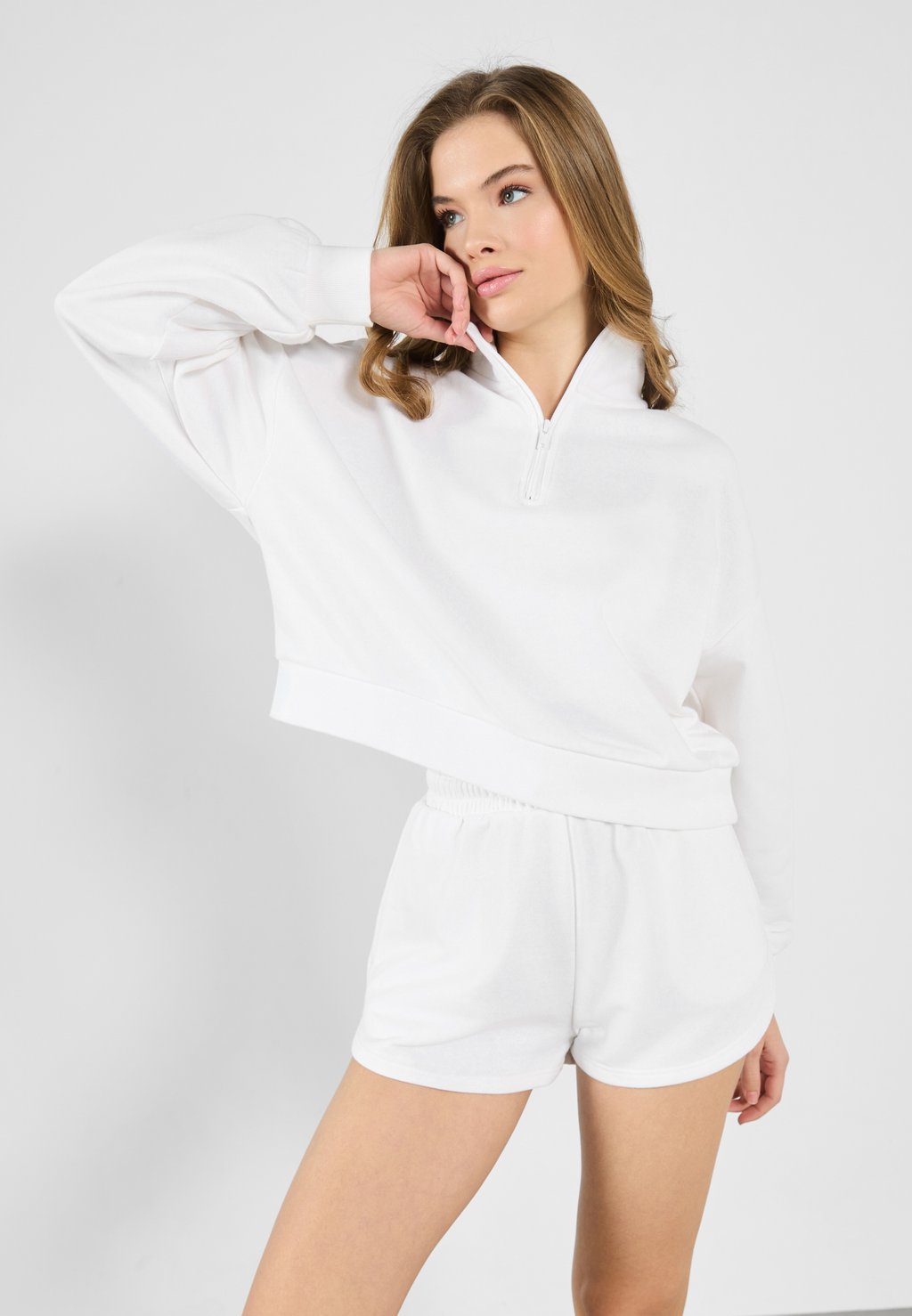 

Спортивные штаны SET - Sweatshirt Even&Odd by Zalando, белый