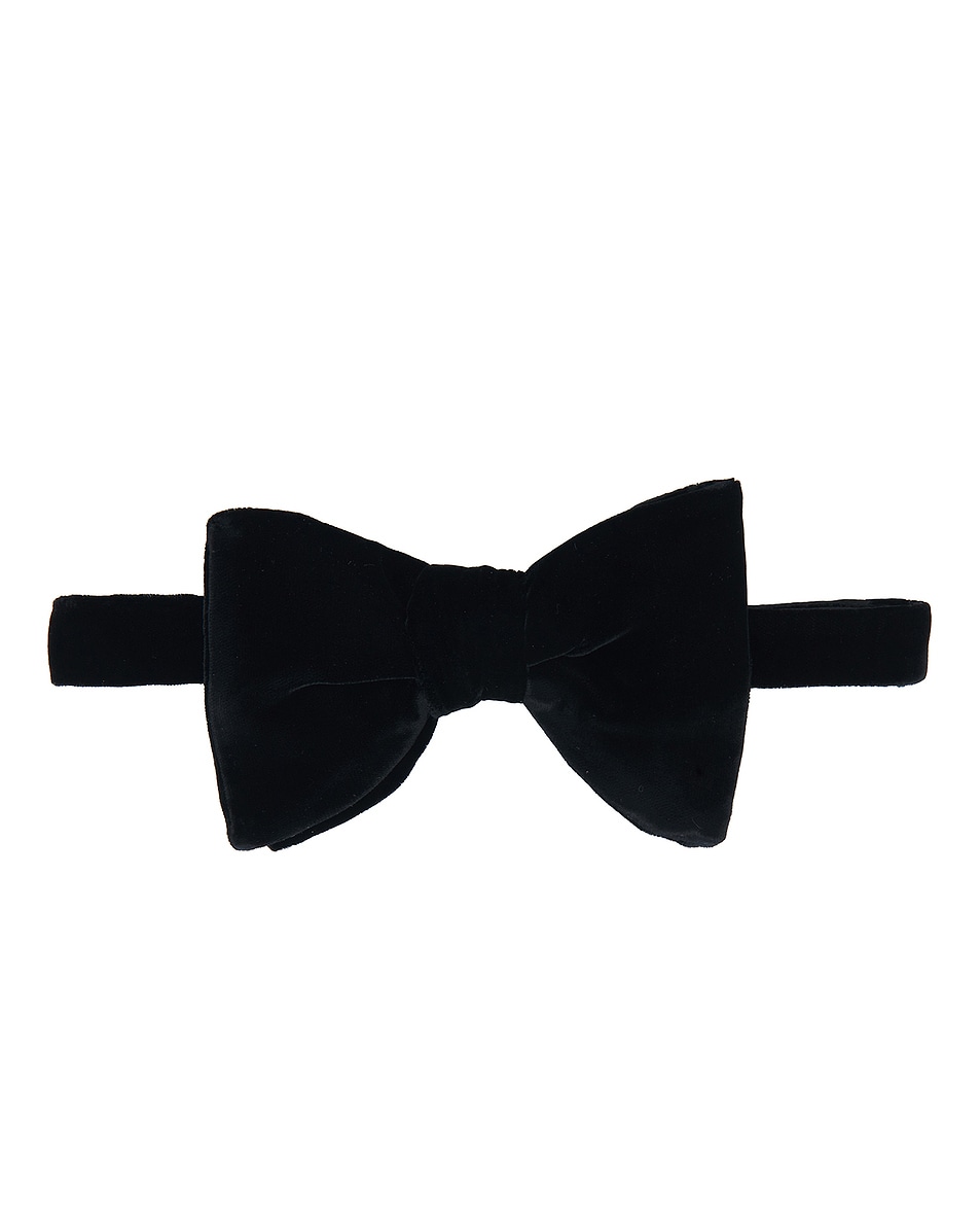 

Вечерний бархатный галстук бабочка Tom Ford, Black