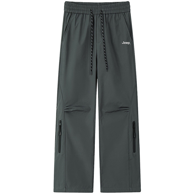 

Мужские повседневные брюки прямого кроя, утепленные и на флисовой подкладке Jeep, темный серый (097 fleece-lined)