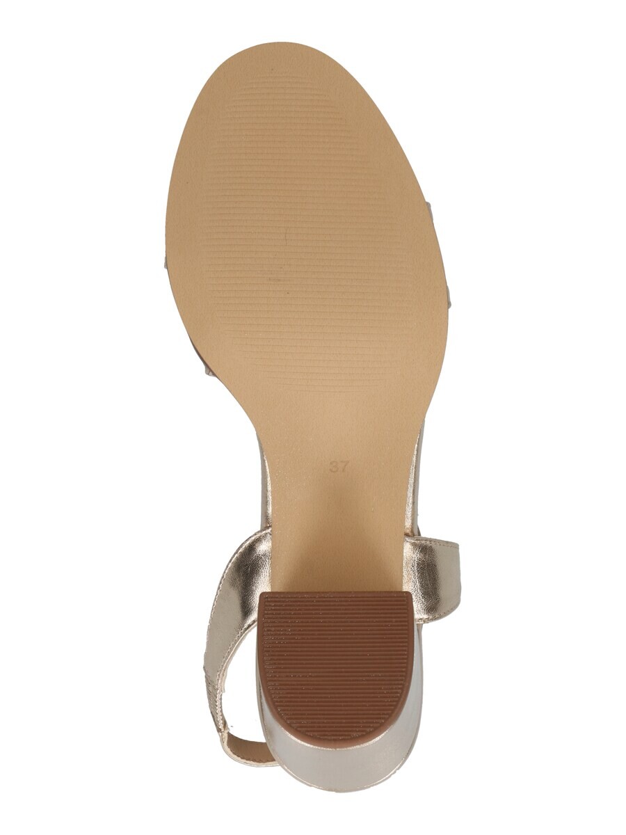 Босоножки на высоком каблуке ABOUT YOU Strap Sandals Elanur, золотой — фото 3