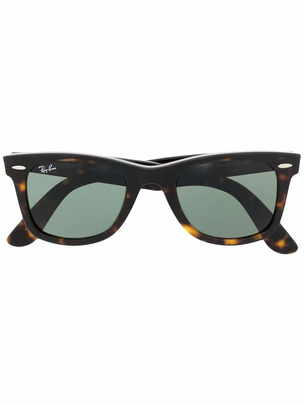 

Солнцезащитные очки Wayfarer черепаховой расцветки Ray-Ban, коричневый