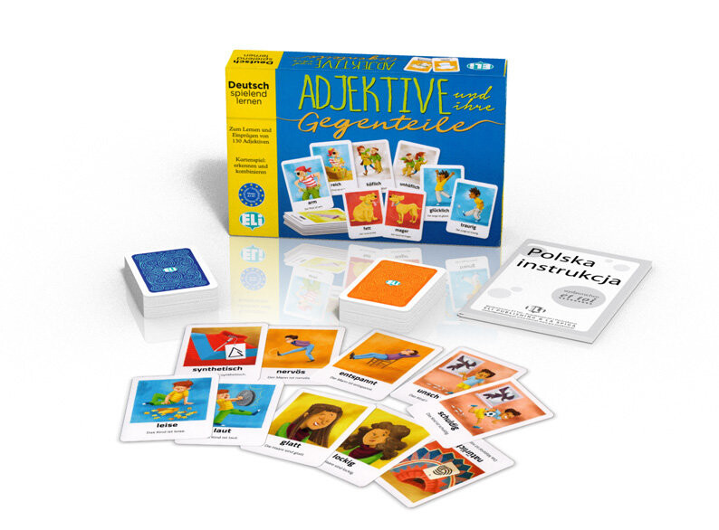 

Языковая игра Немецкий Adjektive und ihre Gegenteile Eli