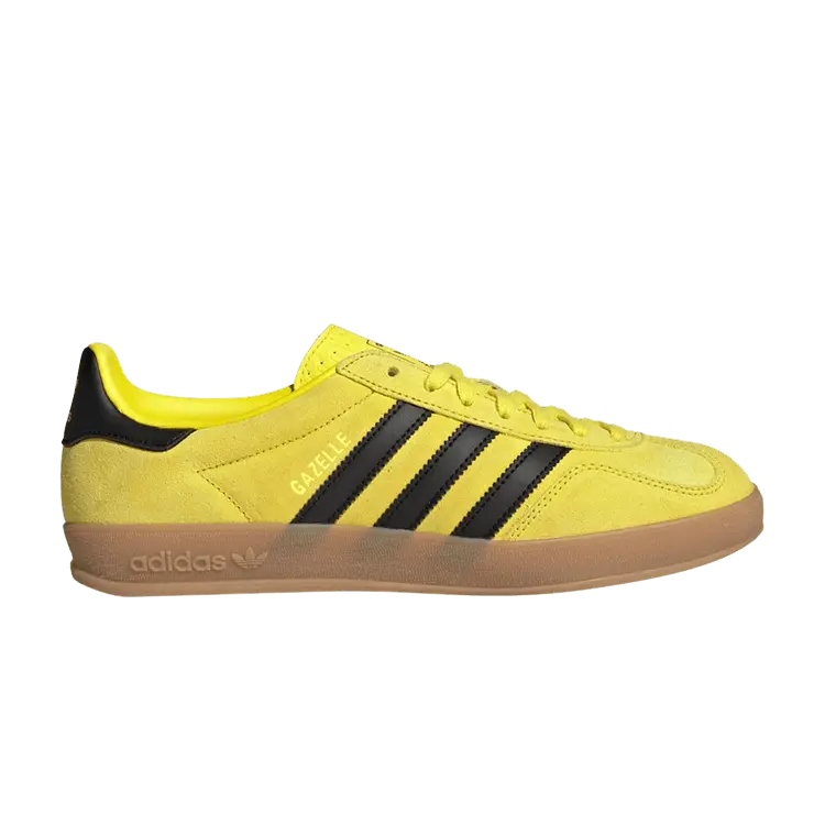 

Кроссовки adidas Gazelle Indoor 'Shock Yellow Black', желтый