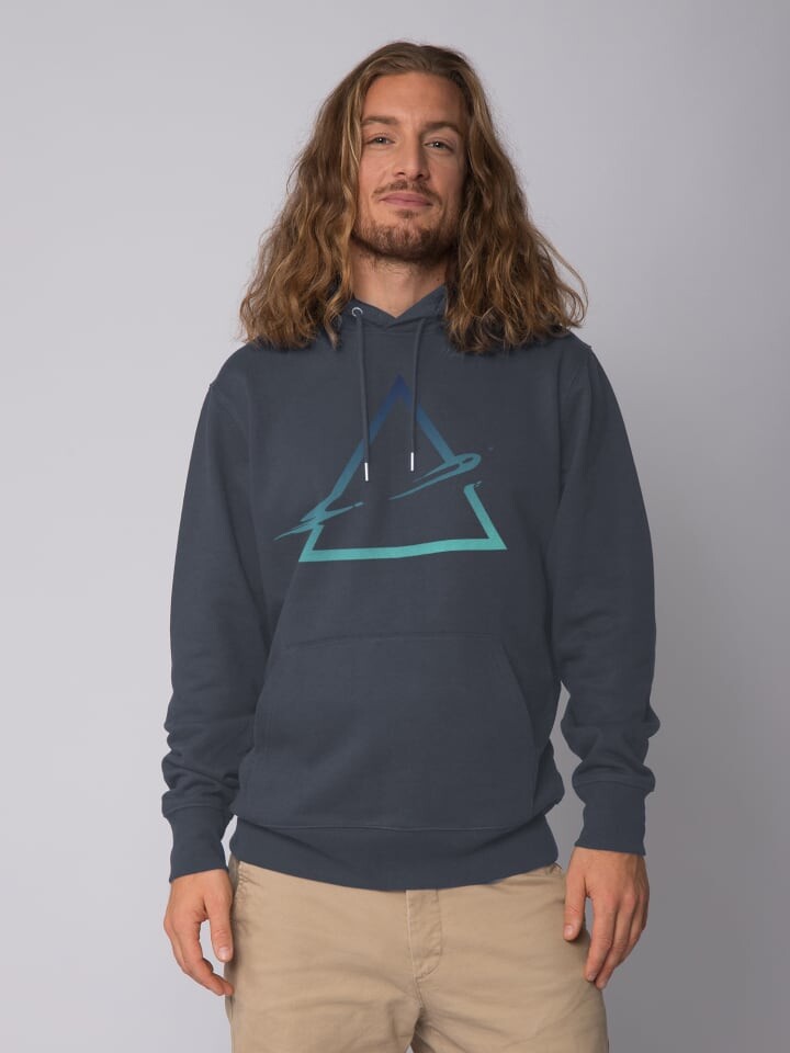 

Толстовка wat Apparel Sweatshirt Triangle, цвет India Ink Grey