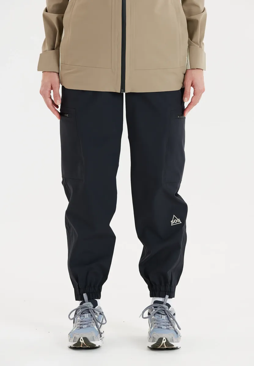 

Брюки SOS Softshell "Monte Rosa", водонепроницаемые и функциональные, черный