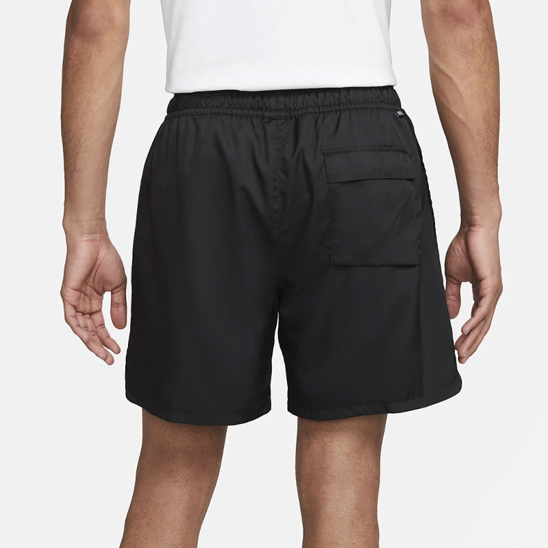 Шорты Nike Sportswear Sport Essentials Woven Lined Flow Shorts 'Black' DM6829-010, черный — фото 4