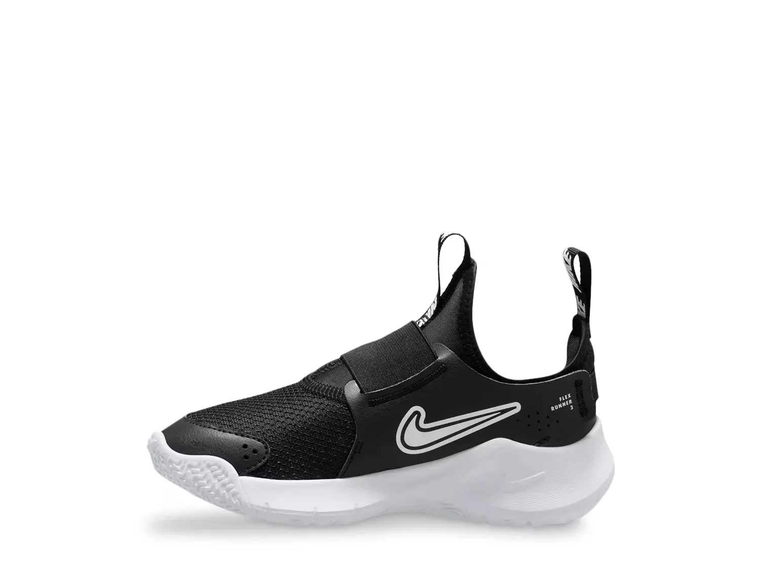 Кроссовки Flex Runner 3 — детские Nike, Black/White — фото 2