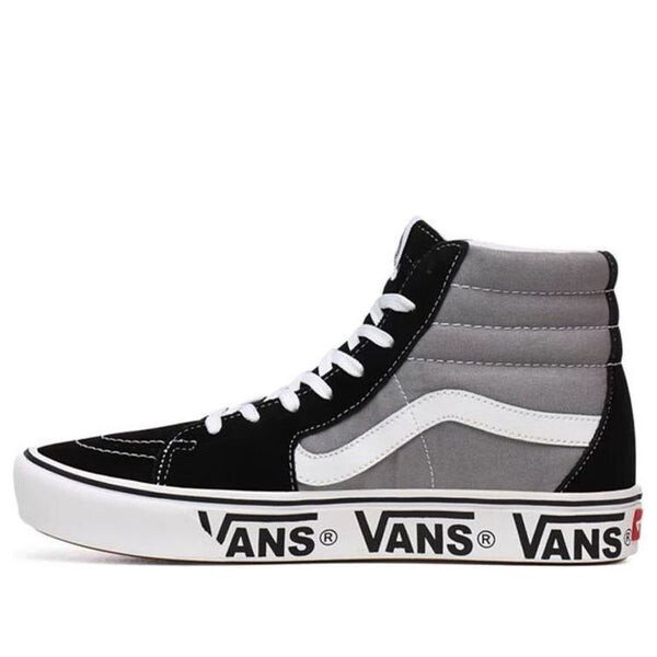 

Кроссовки sk8-hi comfycush 'tape mix black frost gray' Vans, черный