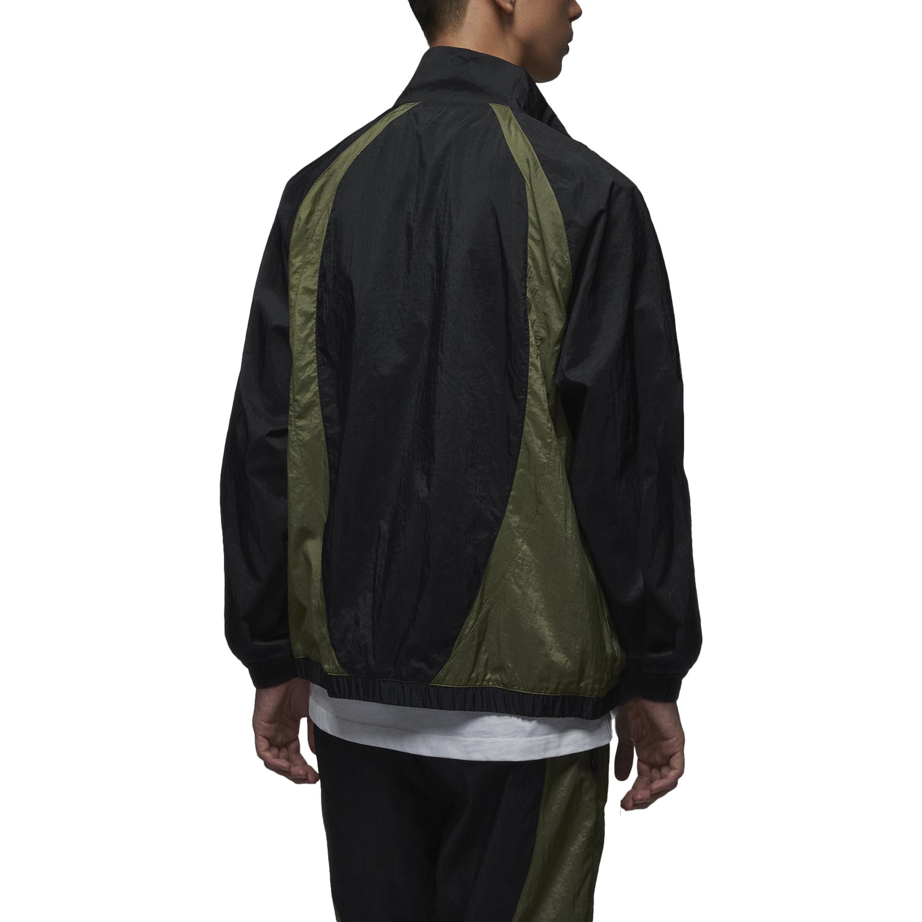 Куртка Sport Jam Unisex черный/средний оливковый зеленый/белый Jordan — фото 3