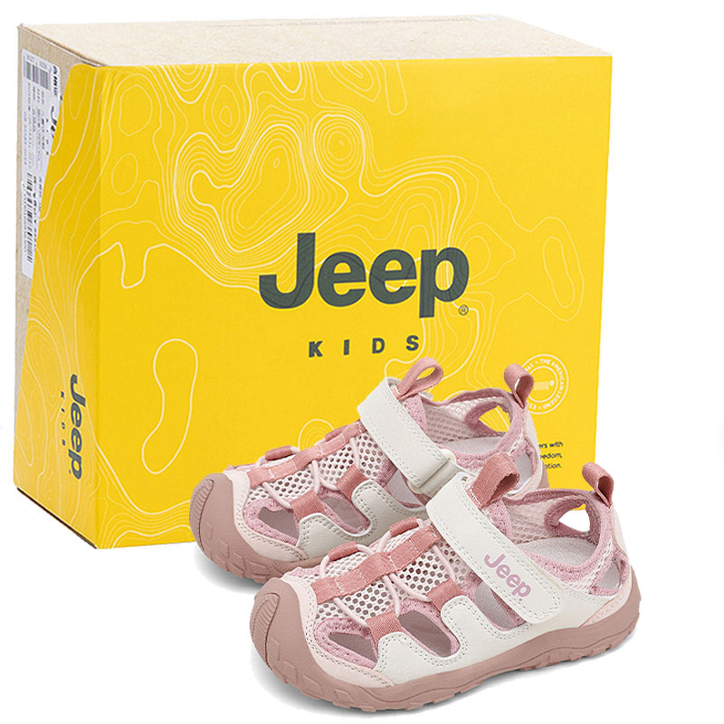 Детские сандалии Anti Kick Kids' Jeep, серый/зеленый — фото 2