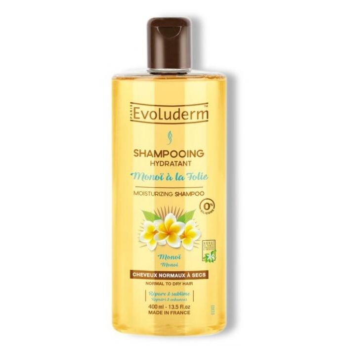 

Шампунь Monoï à la Folie Champú Hidratante Evoluderm, 400 ml