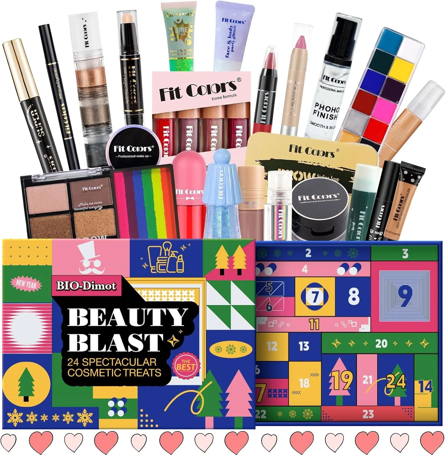 Набор косметики 24 предмета Beauty Searcher, сюрприз-бокс