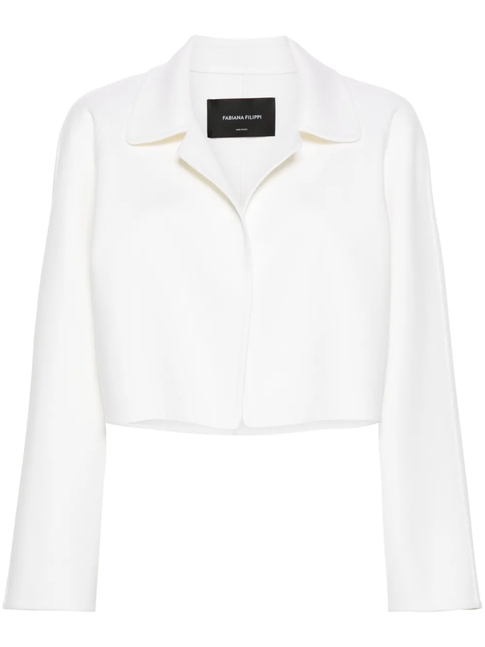 

Укороченный жакет Fabiana Filippi, нейтральный