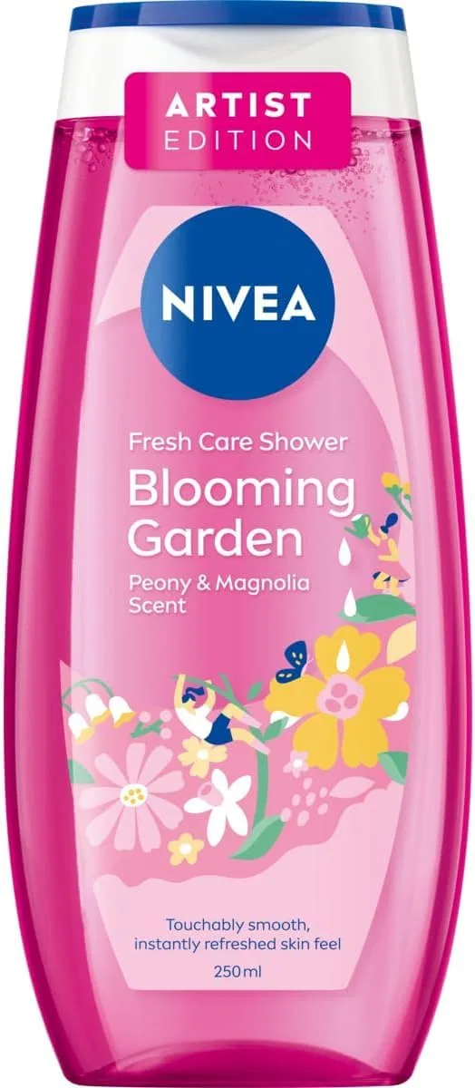 Гель для душа «Floral Love» от NIVEA, 5 шт. Nivea, Multi-Coloured