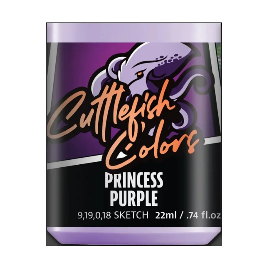 

Принцесса Фиолетовая, Cuttlefish Colors - Blues, Greens, and Purples (15ml)