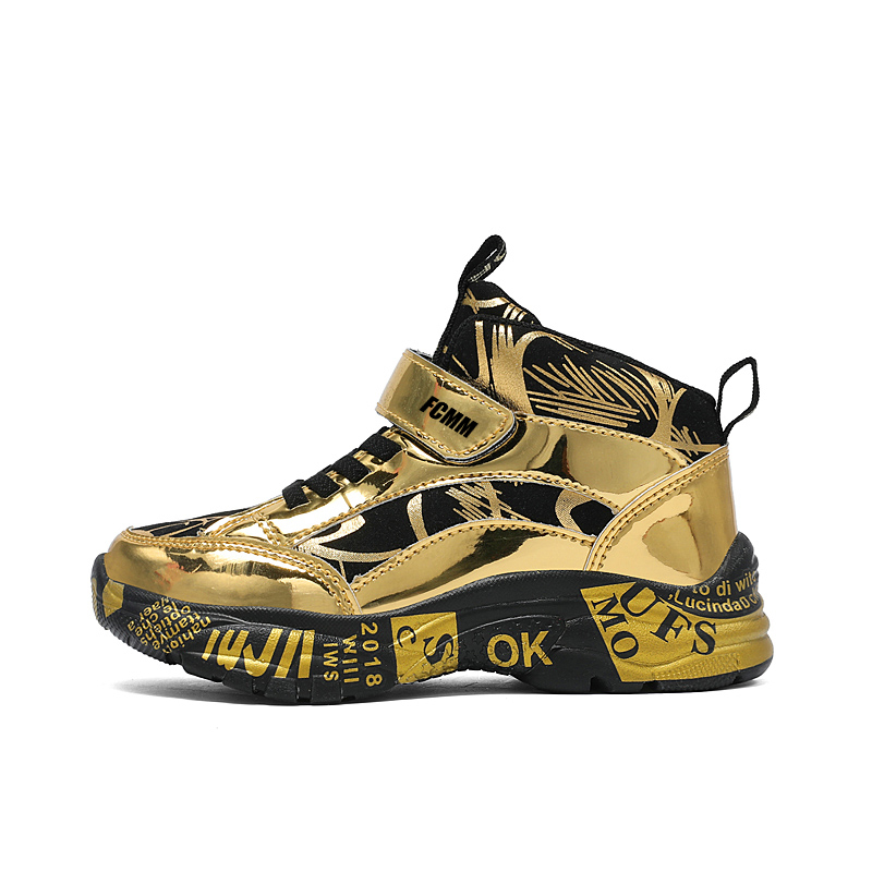 

Дышащая повседневная обувь для детей FCMM, золотой