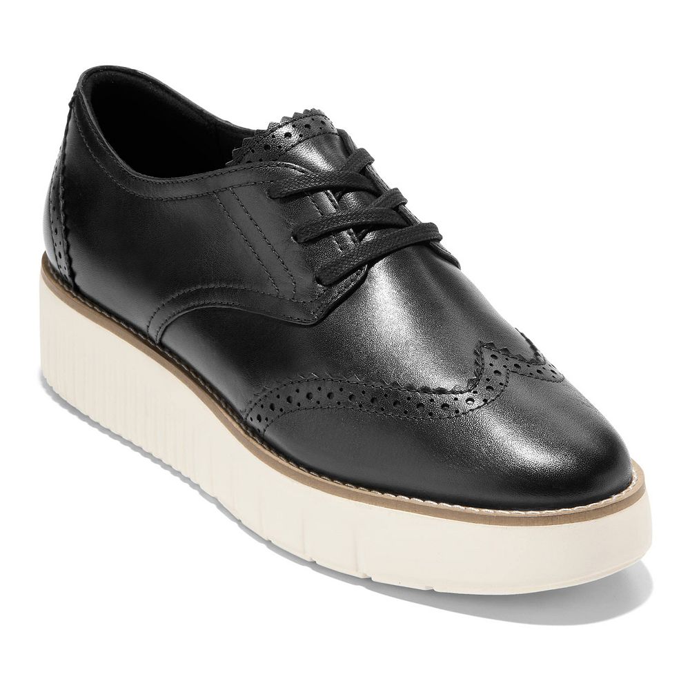 

Женские оксфорды Cole Haan Grand City, цвет Black Ivory