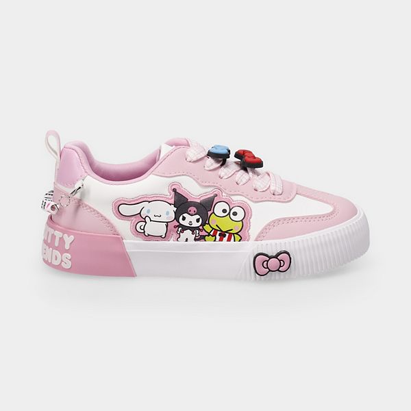Детские кроссовки Hello Kitty Court на шнуровке с бантиком. Licensed Character — фото 2