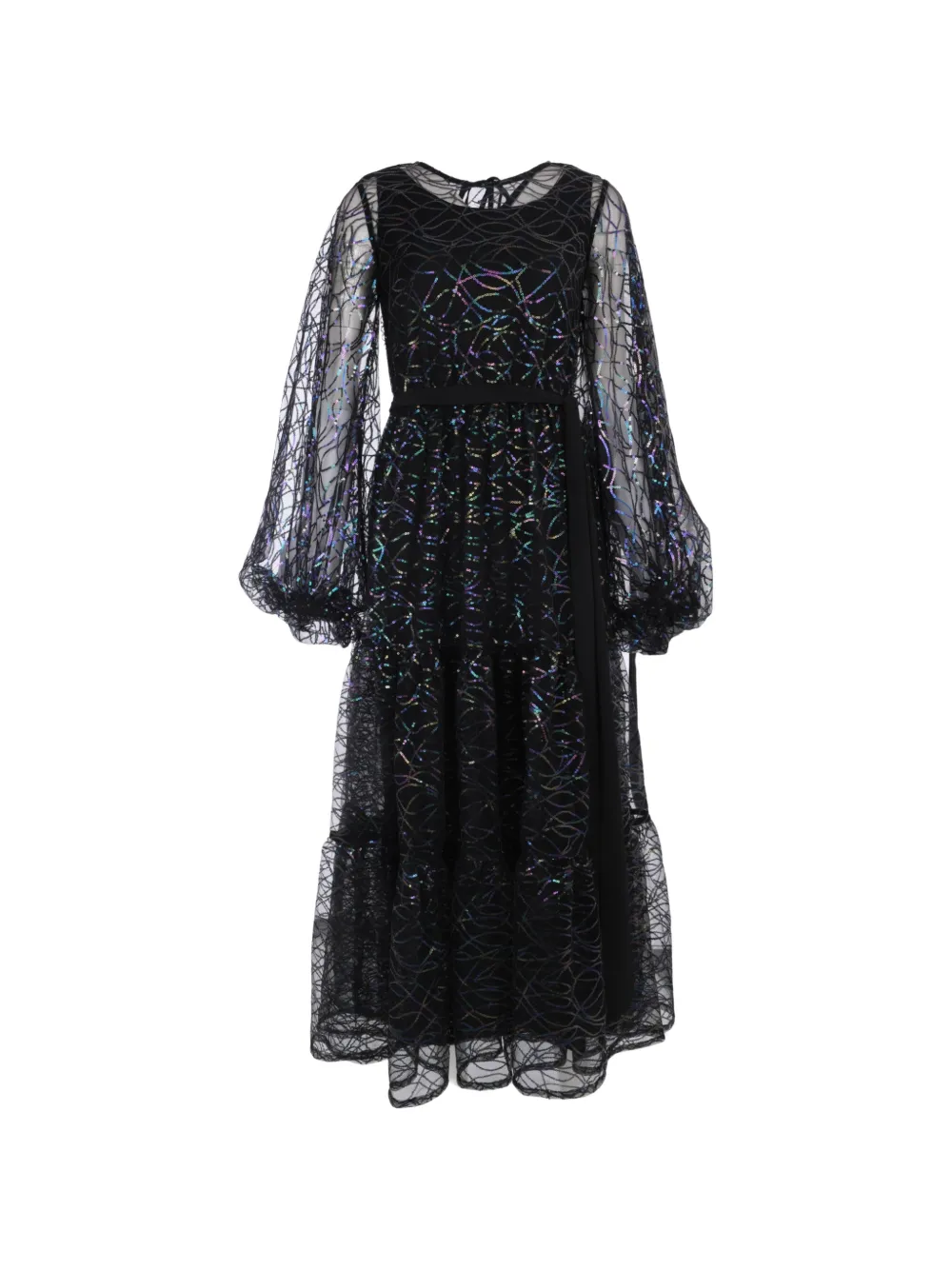 

Макси-платье Jumana с длинными рукавами Baruni, черный