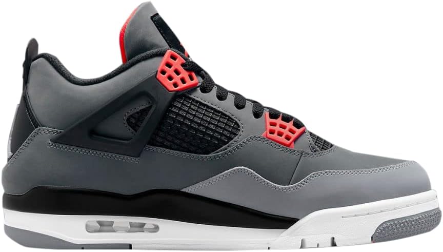 Мужские кроссовки Nike Air Jordan 4 Retro, темно-серый — фото 2