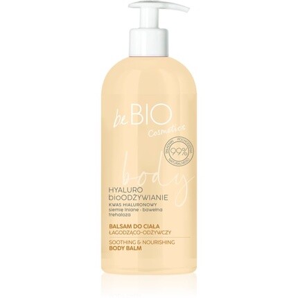 

Be Bio Натуральный лосьон для тела с гиалуроновой кислотой, семенами льна и хлопковой трегалозой 350 мл