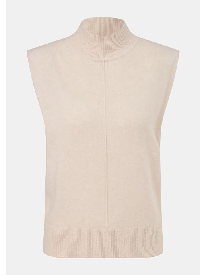 

Comma Вязаный жилет, цвет 80W0_светло-бежевый