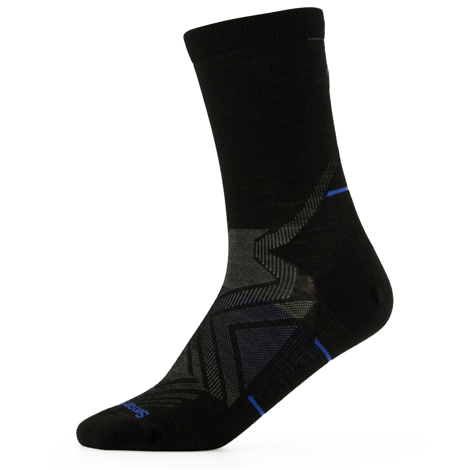 

Носки для бега Smartwool Performance Run Zero Cushion Mid Crew, черный