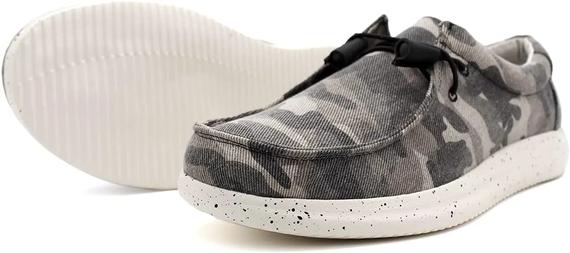 

Мужские повседневные туфли-слипоны Town Forst из хлопка с верхом из хлопка, камуфляж