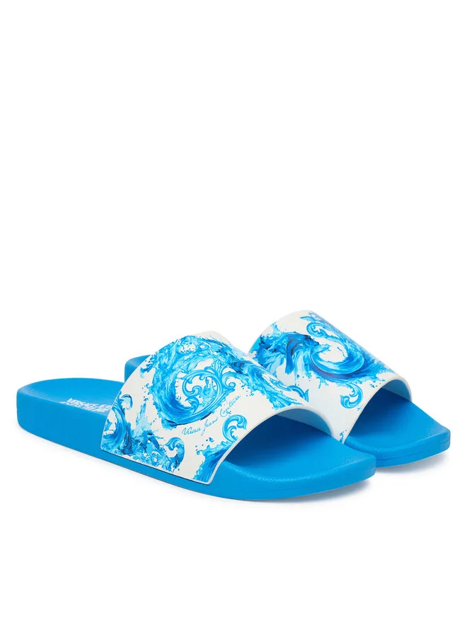 Versace Jeans Couture Мюли 80YA3SQ4 ZS365 R75 Blue — фото 2