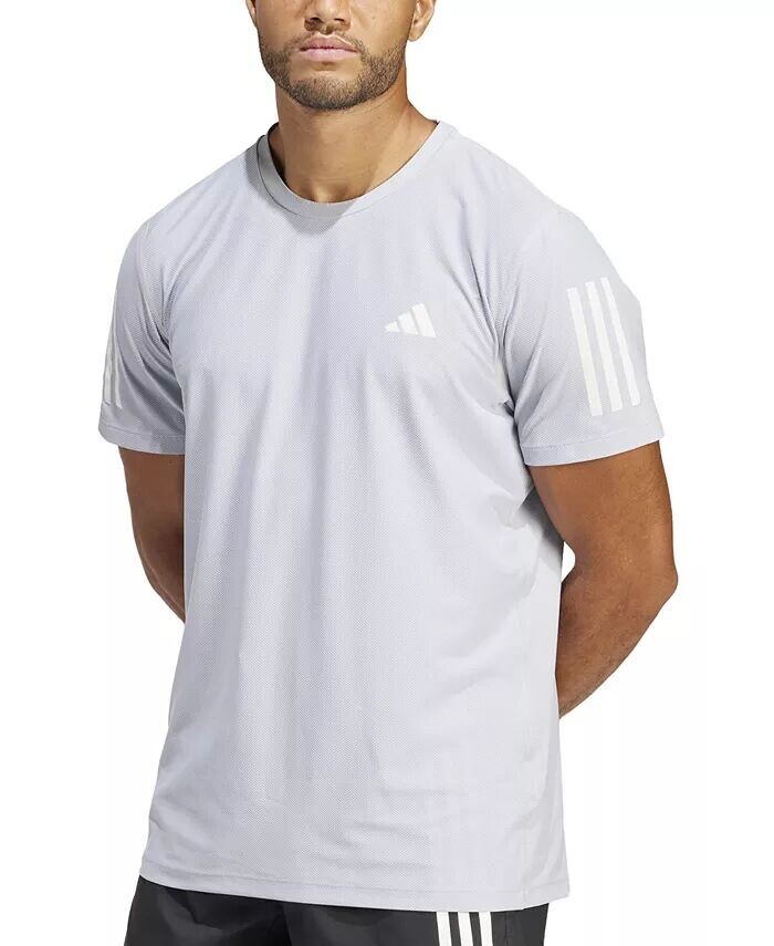

Мужская влагоотводящая футболка Own The Run adidas, серый