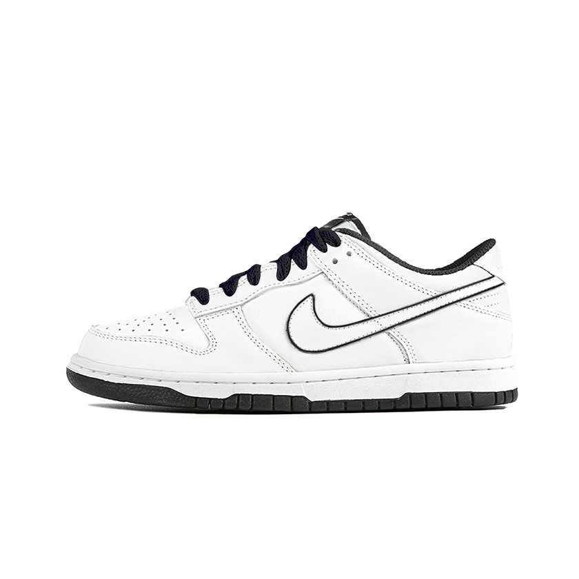 

Кроссовки для скейтбординга Dunk Cushioning, износостойкие, легкие, с низким верхом, для детей и подростков Nike, белый