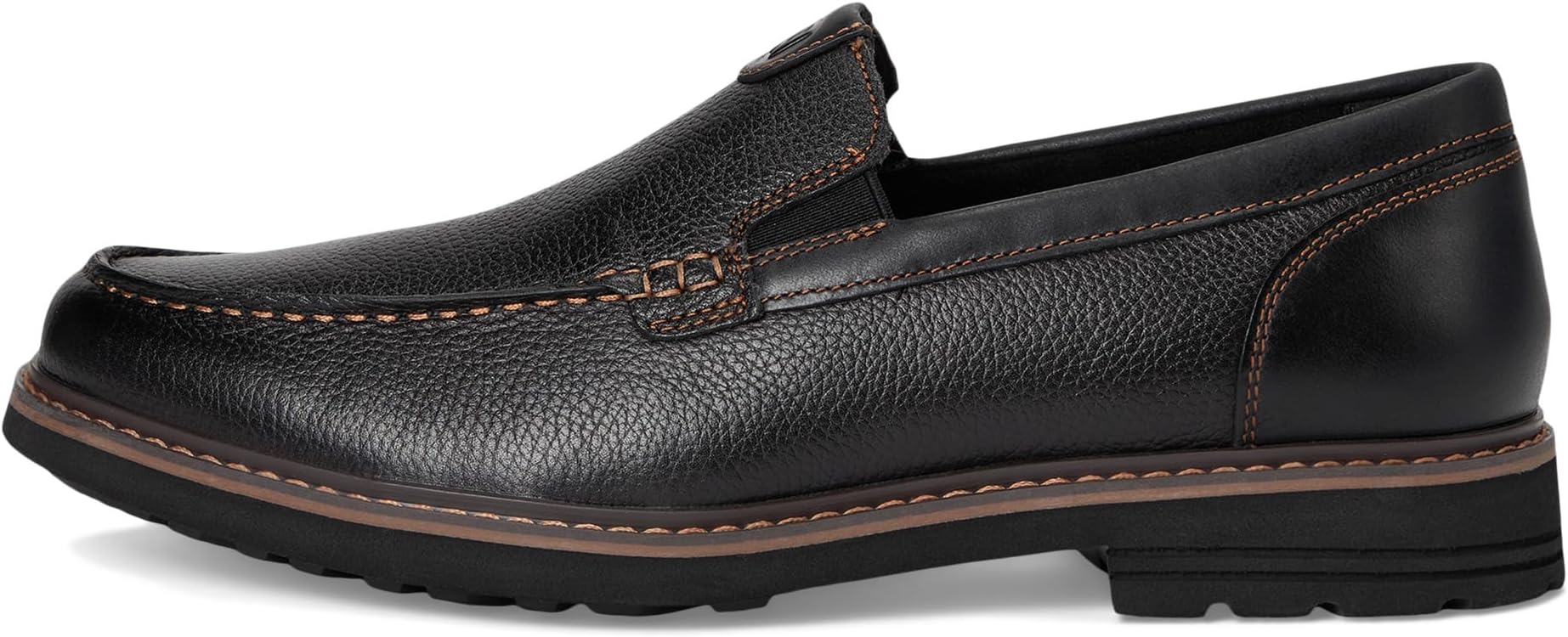 Лоферы Nunn Bush Owen II Moc Toe Venetian Loafer Lightweight and Comfortable Slip-On, черный — фото 4