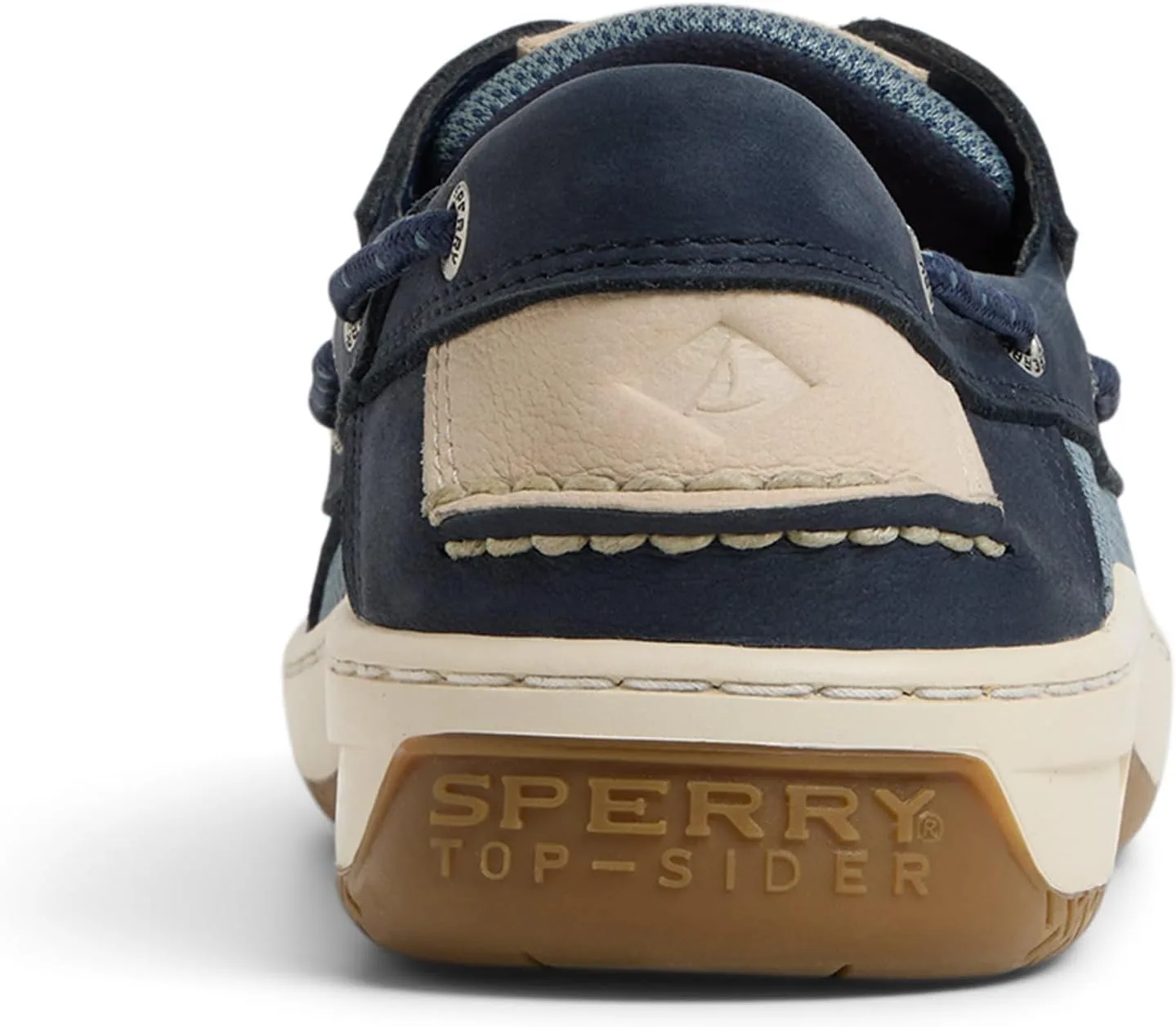 Мужские туфли-дерби на шнуровке Sperry Top Side Billfish с тремя люверсами, темно-синий — фото 4