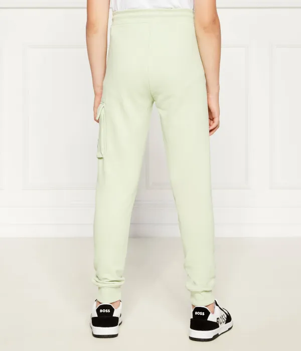 Спортивные штаны Relaxed fit Calvin Klein Jeans, зеленый — фото 4